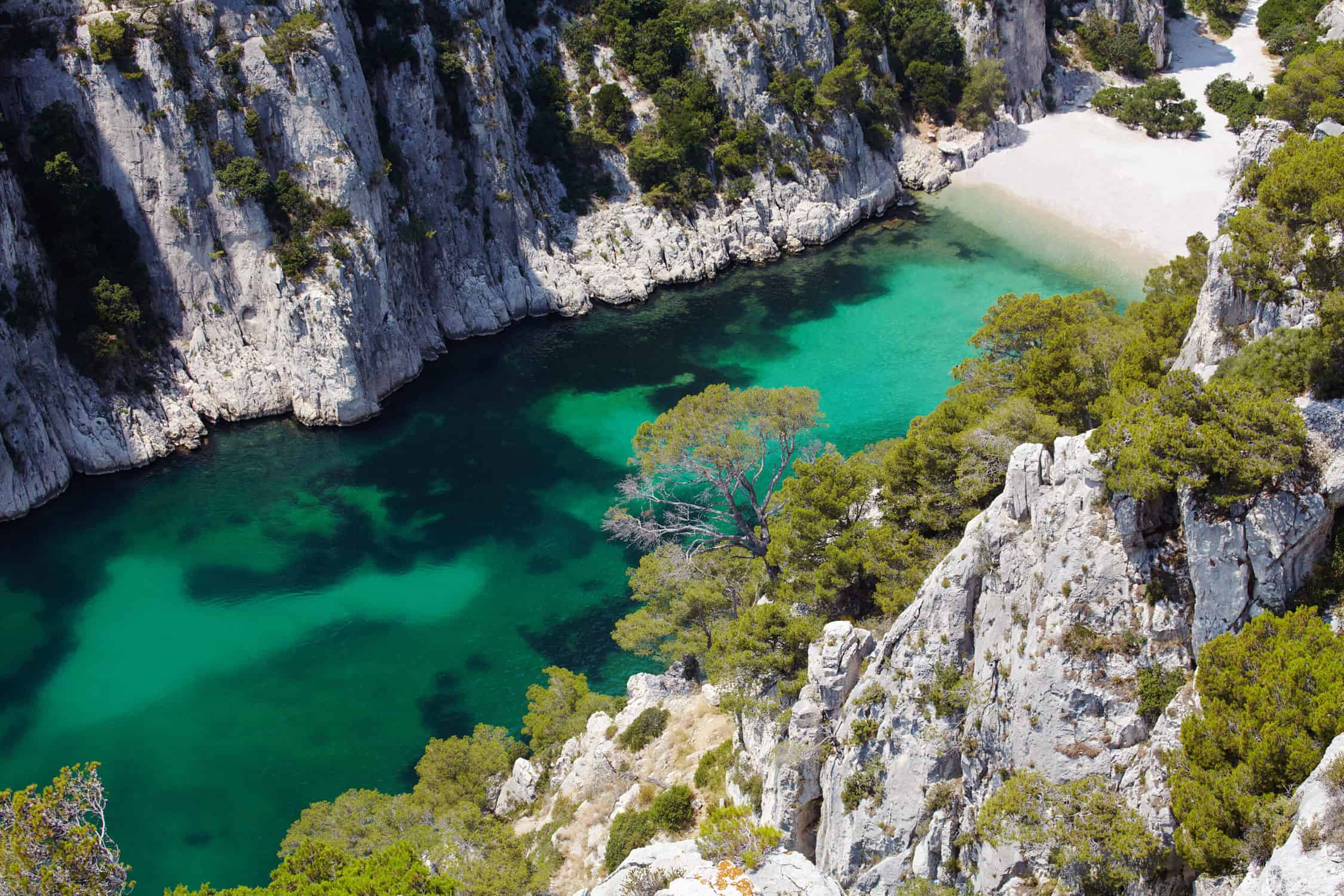 Calanques National Park, France swimming place