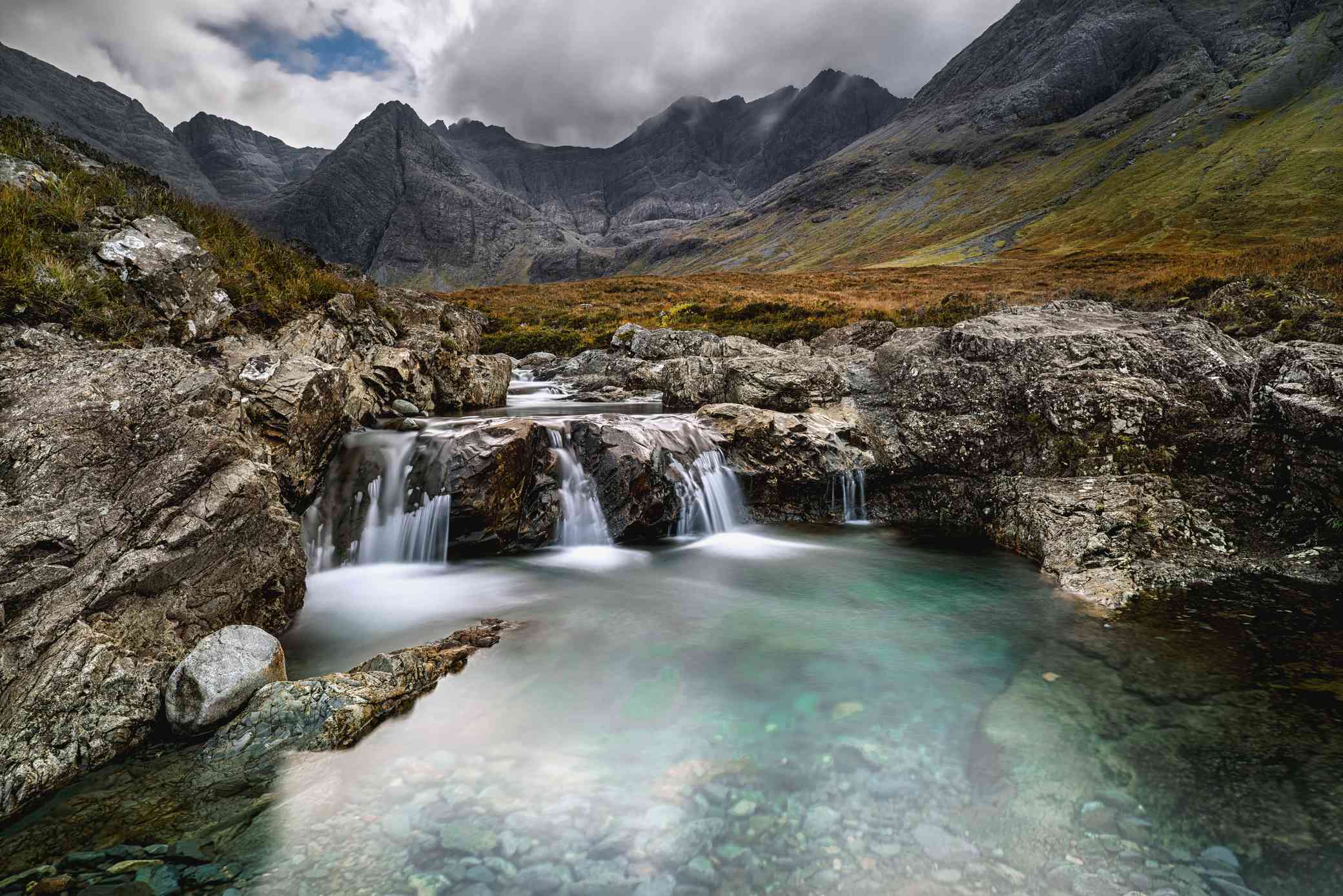 Fairy Pools, Isle of Skye, Scotland, a beautiful swimming spot