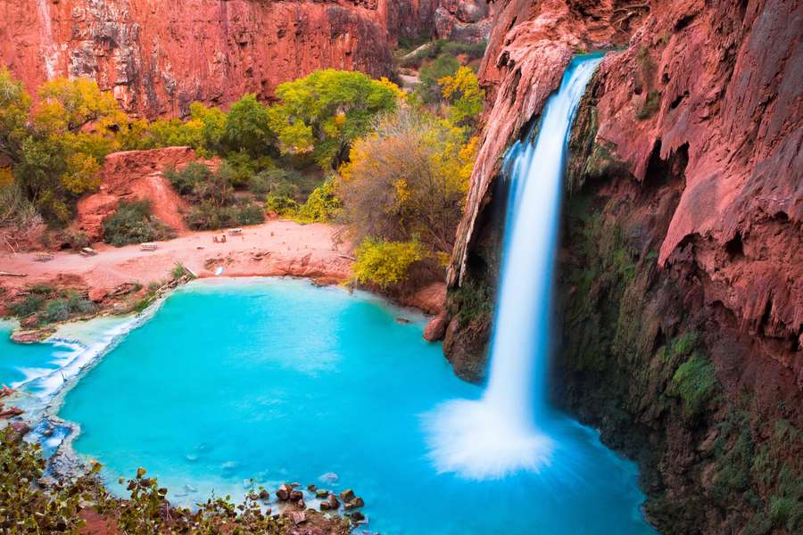 Havasu Falls Grand Canyon swimming spot